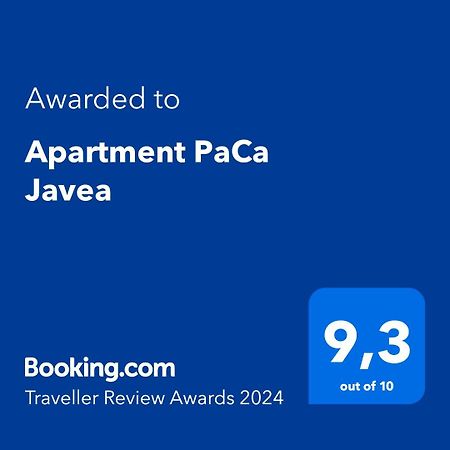 Apartment Paca Javea Exterior photo
